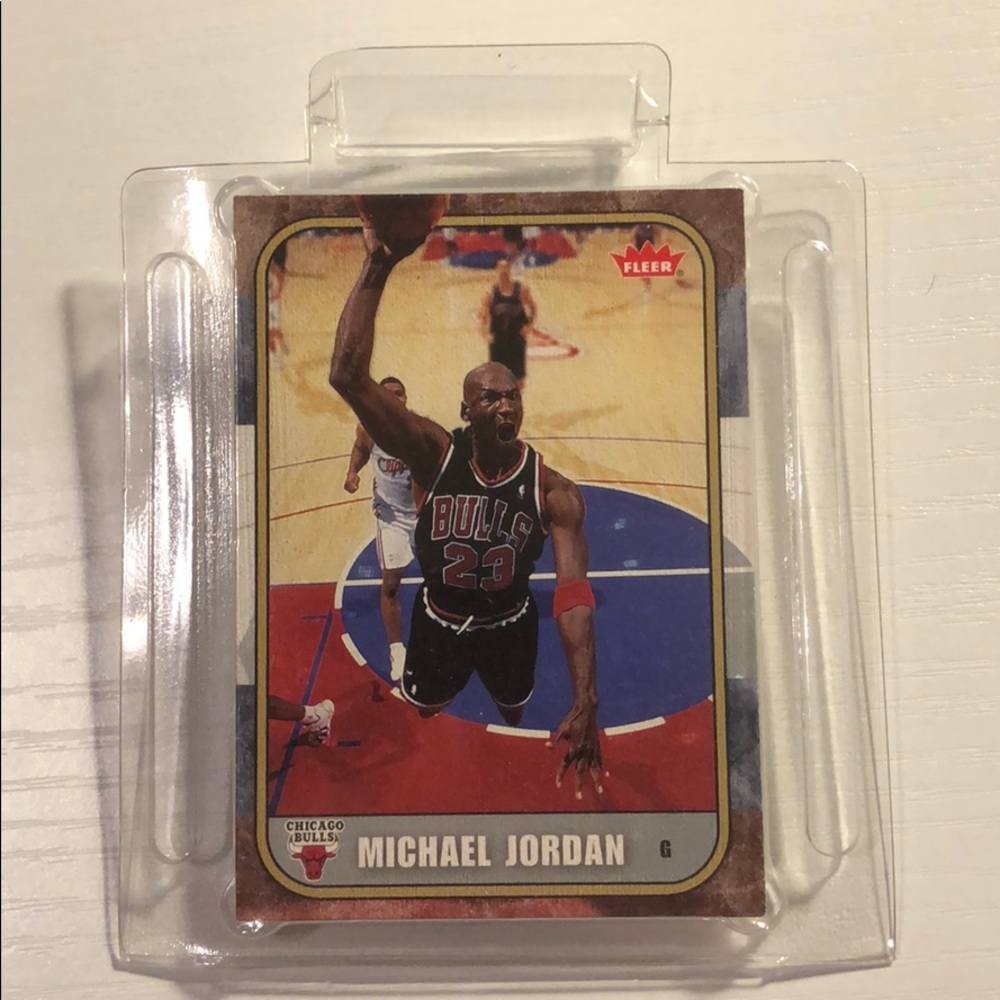 Michael Jordan Fleer basketball Card